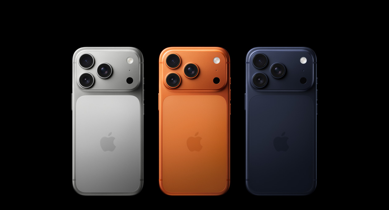 iPhone 17 Pro Max — finitions (image Apple)